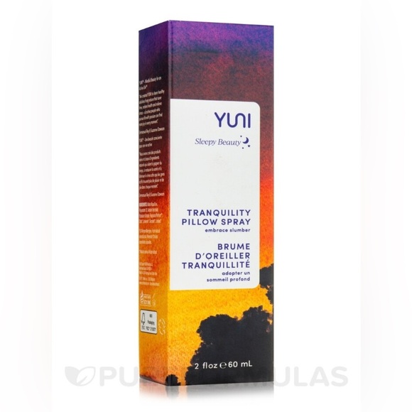 NEW IN BOX Yuni Tranquility Pillow Spray ~ 2 oz / 60 ml ~ Aromatherapy ~ Natural - Picture 3 of 7